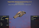 Vanguard's [WWR] Scout Left Leg #13